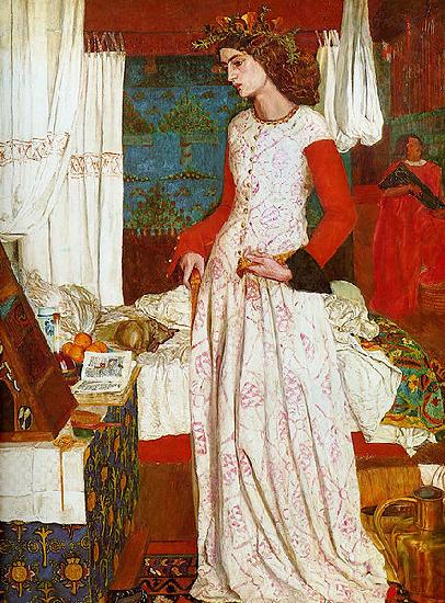 William Morris Davis Konigin Ginevra oil painting picture